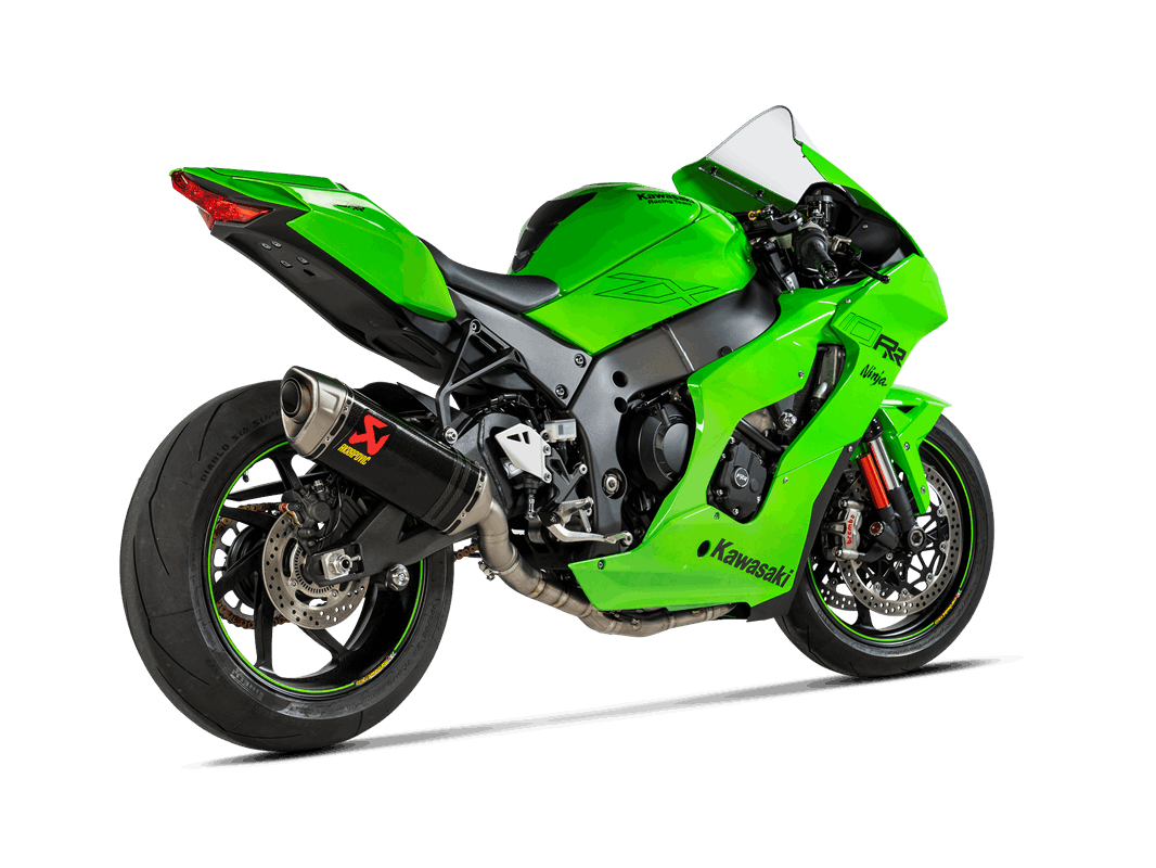 E-K10E2 | AKRPOVIC | Kawasaki ZX-10R 2021 Optional header (Titanium)