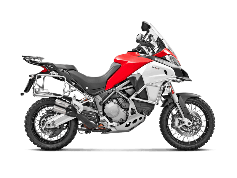 S-D9SO10-HIFFT | AKRAPOVIC | Ducati Multistrada 1200 Enduro 2017 -2018 Slip-On Line (Titanium)