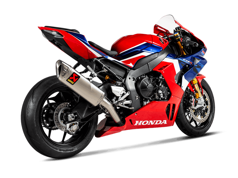 S-H10R9-APLT | AKRPOVIC | Honda CBR 1000RR-R Fireblade / SP 2020-2024 Racing Line (Titanium)