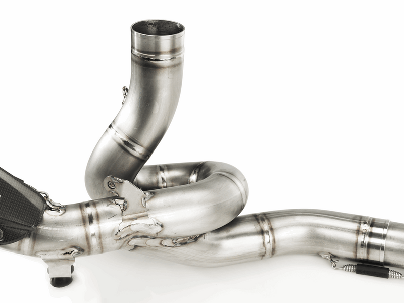 E-D12E4 | AKRAPOVIC | Ducati Multistrada 1200 S 2015 -2017 Optional Header (Titanium)