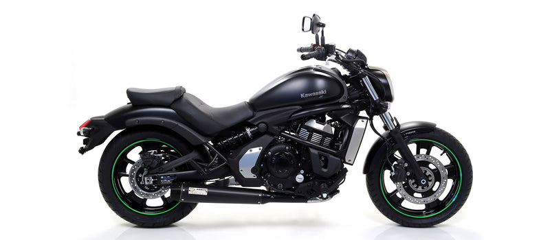 74003MI | ARROW EXHAUST | Kawasaki Vulcan S 650 2017-2020 | Racing collector for Rebel silencer