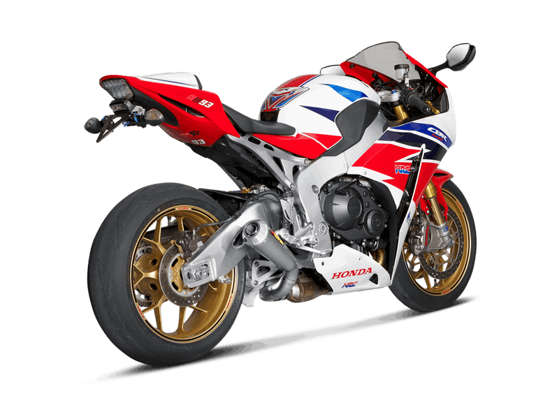 S-H10SO11-T | AKRPOVIC | Honda CBR 1000 RR  2014-2016 Slip-On Line (Titanium)