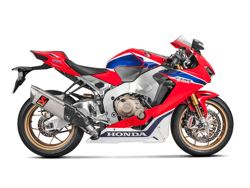 S-H10SO17-HAPXLT/1 | AKRPOVIC | Honda CBR 1000 RR  2017-2019 Slip-On Line (Titanium)