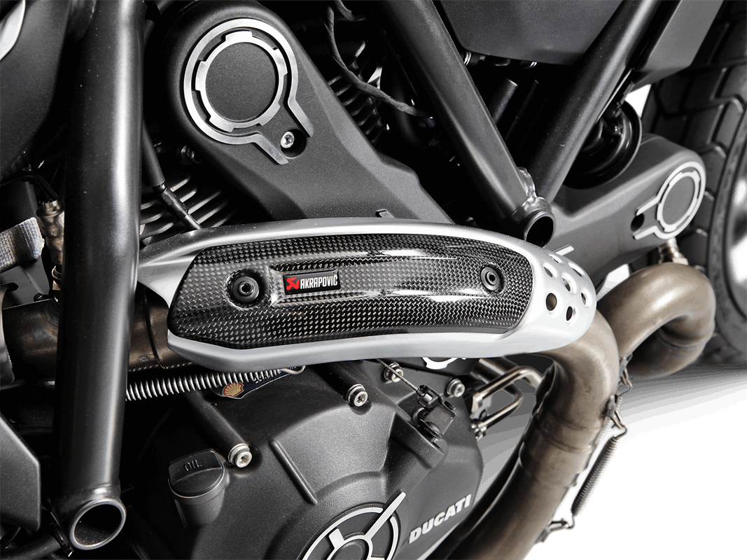 Ducati Scrambler Café Racer 2017 -2020 Heat shield (Carbon)