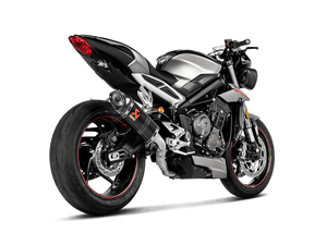 Triumph Street Triple 765 S / R / RS 2017 -2019 Slip-On Line (Carbon)