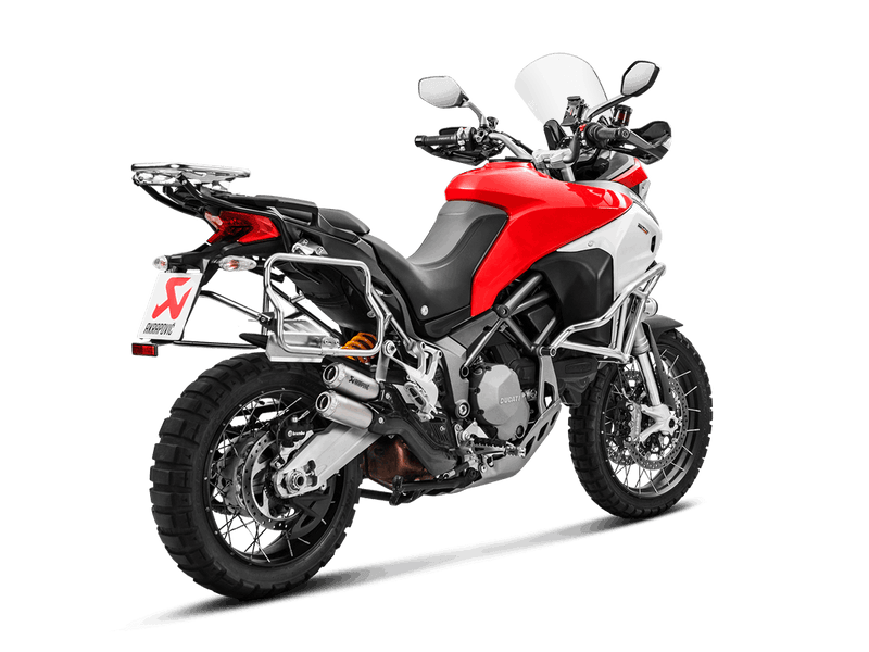 S-D9SO10-HIFFT | AKRAPOVIC | Ducati Multistrada 1260 Enduro 2019 -2020 Slip-On Line (Titanium)