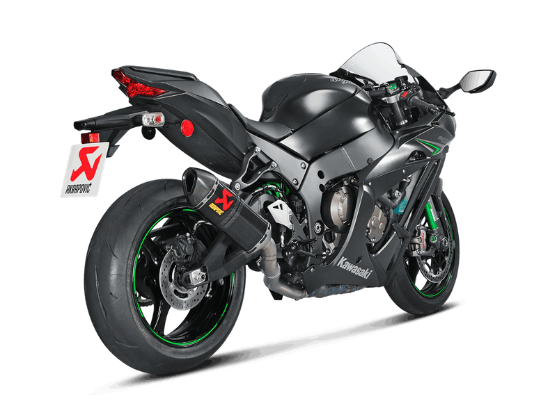 P-MBK10E2 |  AKRAPOVIC | Kawasaki Ninja ZX-10R 2016 -2020 Muffler bracket with Muffler clamp (Carbon)
