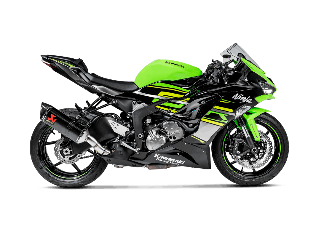 S-K6SO7-ZC | AKRAPOVIC  |  Kawasaki Ninja ZX-6R 636 2013 -2024 Slip-On Line (Carbon)