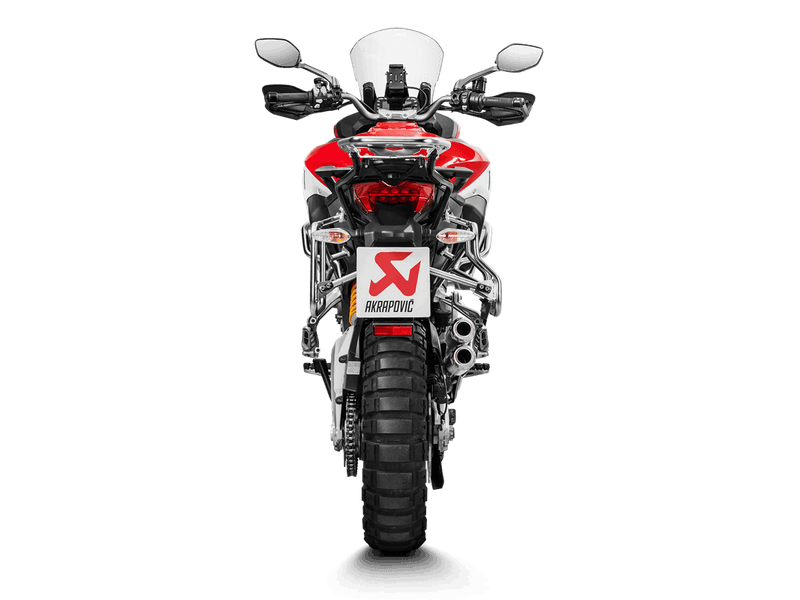 S-D9SO10-HIFFT | AKRAPOVIC | Ducati Multistrada 950 / 950 S 2017 -2020 Slip-On Line (Titanium)