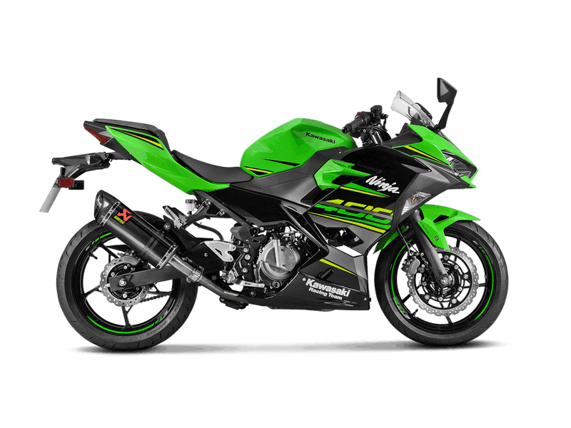 S-K4SO6-APC | AKRAPOVIC | Kawasaki Ninja 400 2018 -2025 Slip-On Line (Carbon)