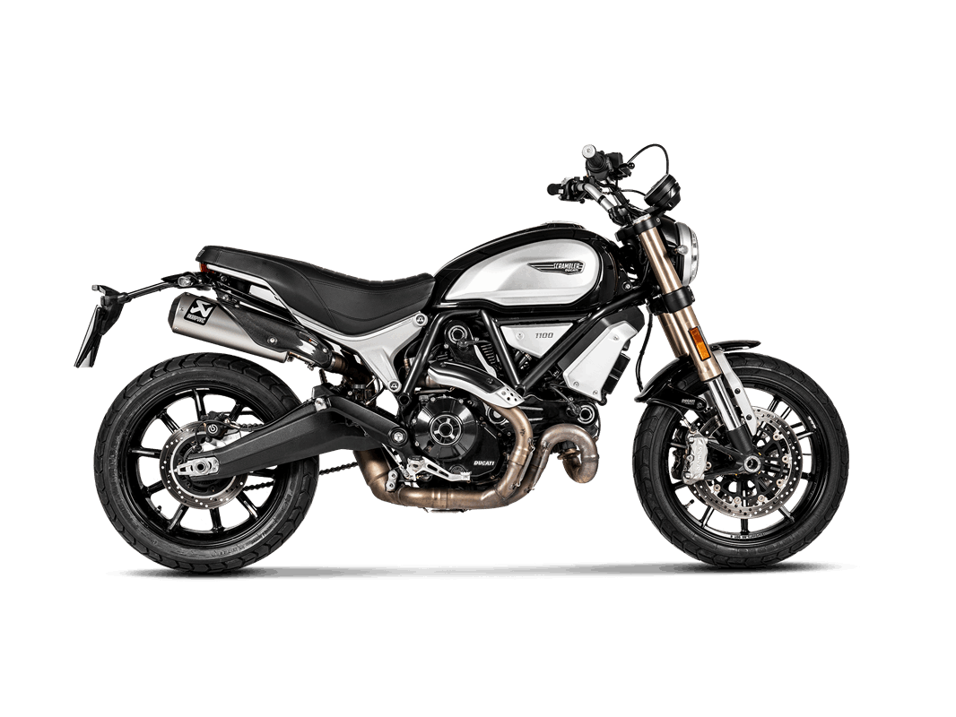 Ducati Scrambler 1100 2018 -2020 Slip-On Line (Titanium)