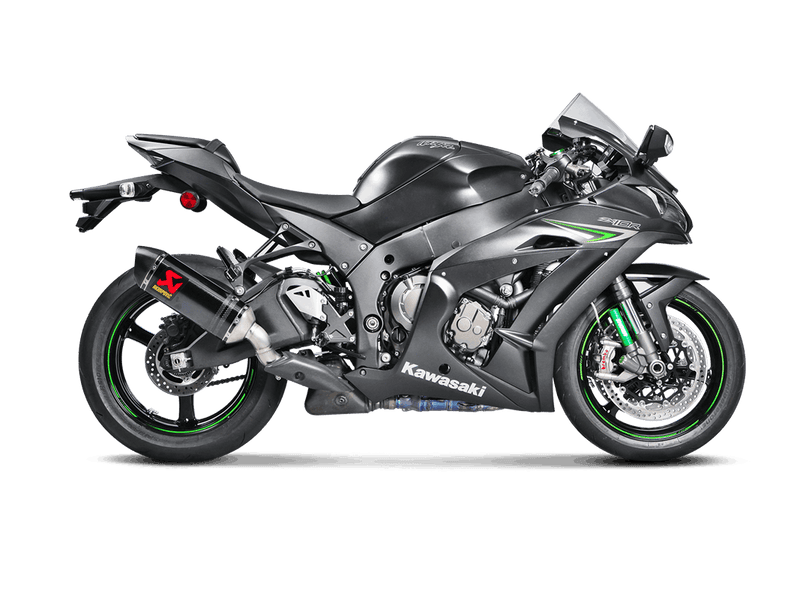 S-K10SO16-HZC|  AKRAPOVIC | Kawasaki Ninja ZX-10R 2016 -2020 Slip-On Line (Carbon)