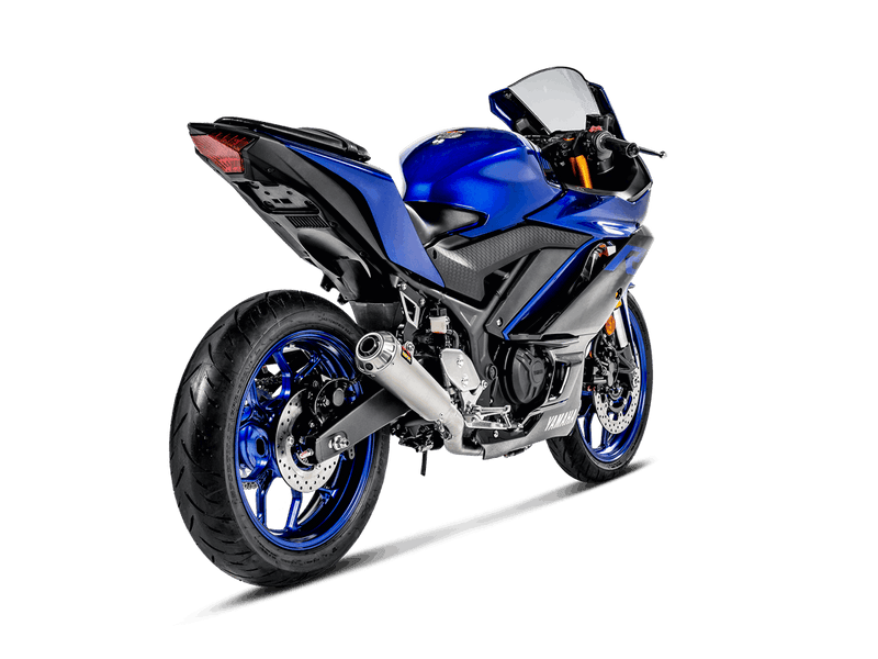 S-Y2R1-CUBSS | AKRAPOVIC | Yamaha YZF-R3 2019 -2021 Racing Line (SS)