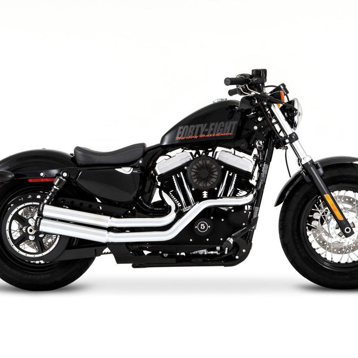 Rinehart Exhaust | Harley Davidson Sportster FastTracks 2-into-2