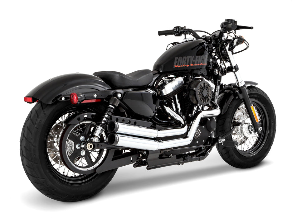 Rinehart Exhaust | Harley Davidson Sportster FastTracks 2-into-2
