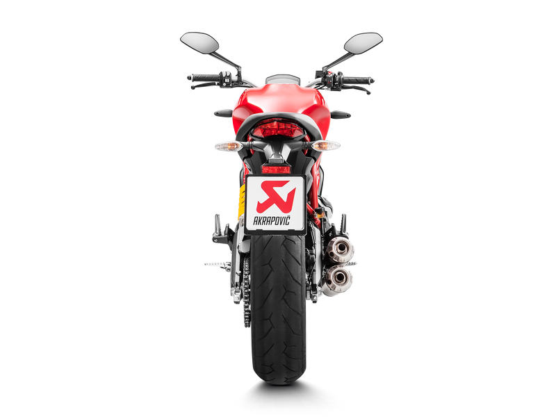 S-D8SO4-CUBTB/1 | ARAPOVIC | DUCATI | MONSTER 797/797+/659 2017-2020 - Slip-On Line (Titanium)