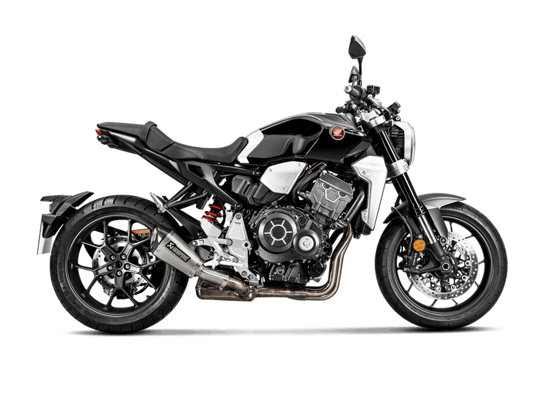 S-H10SO21-ASZT | AKRPOVIC | Honda CB 1000 R 2018-2020 Slip-On Line (Titanium) - Shorty