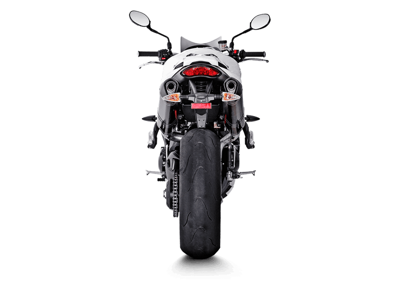 S-T10SO1-HRC |  AKRAPOVIC | Triumph Speed Triple 1050 2011 -2015 Slip-On Line (Carbon)
