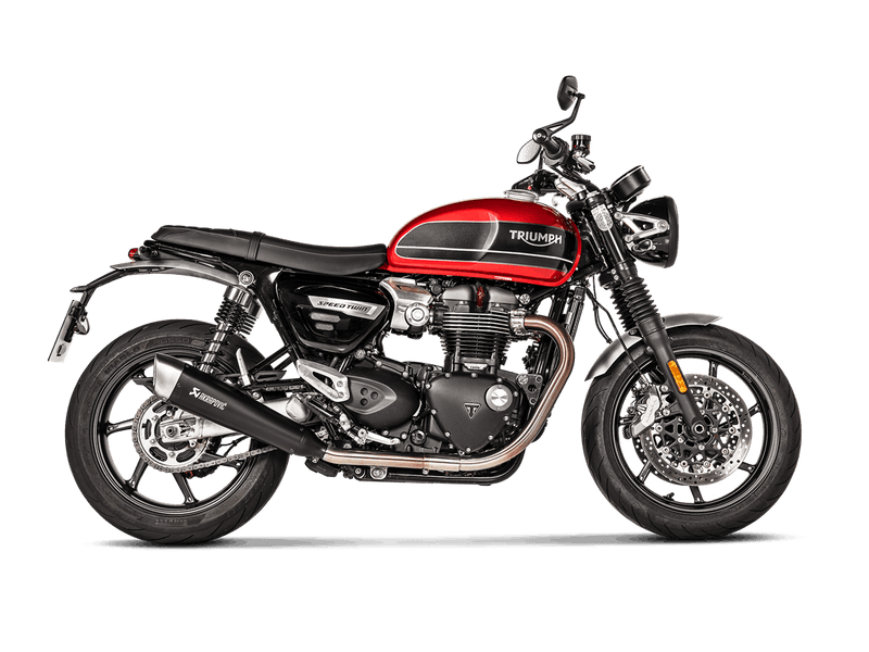 S-T12SO2-HCQTBL | Akrapovic | Triumph Speed Twin 2019 -2020 Slip-On Line (Titanium)