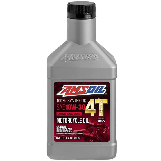 MC3QT | Amsoil | 4T 10W-30 SYNTHETIC MOTORCYCLE OIL | MFG:01/23