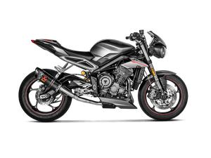 Triumph Street Triple 765 S / R / RS 2017 -2019 Slip-On Line (Carbon)