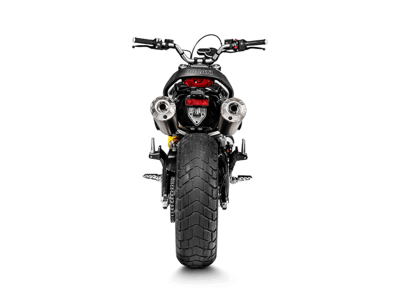 L-D11SO3 | AKRAPOVIC | Ducati Scrambler 1100 2018 -2020 Optional Link Pipe (SS)