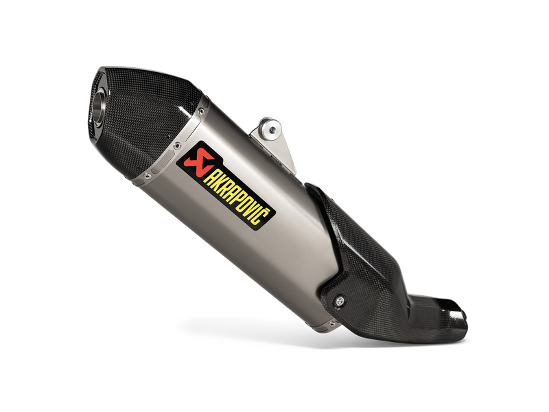 S-D9SO19-HJAT | AKRAPOVIC  | Ducati  DesertX  2022-2024 | Slip-On Line (Titanium)