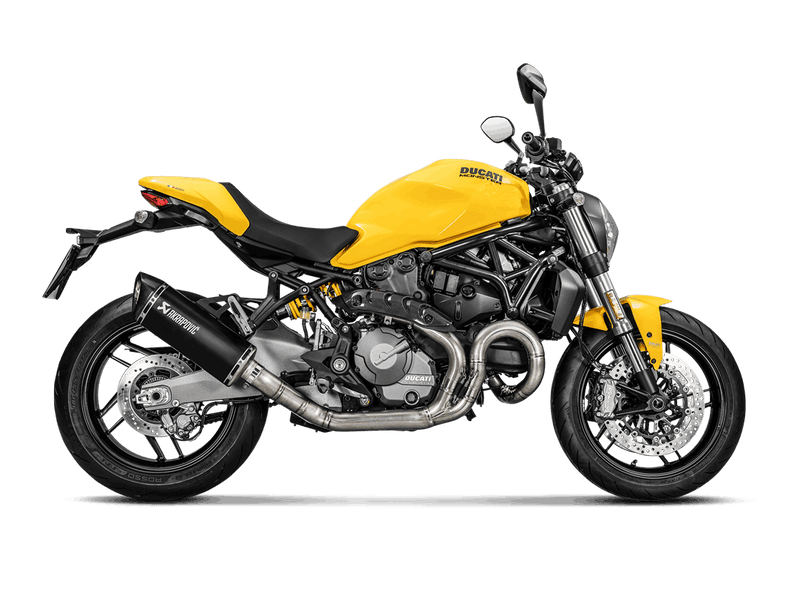 E-D12E1/1 | AKRAPOVIC | Ducati Monster 821 2017 -2020 Evolution Header (Titanium)