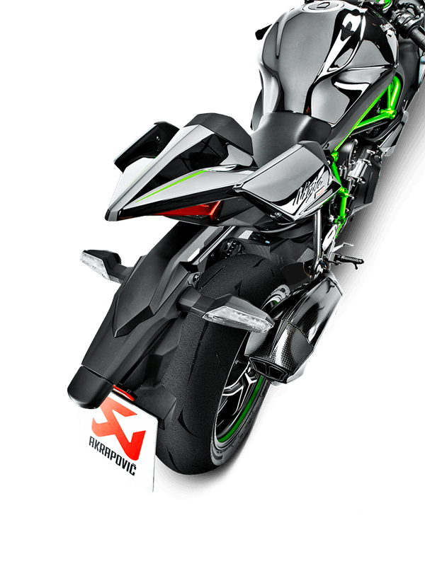 S-K10E3-HX2C | AKRAPOVIC | Kawasaki Ninja H2 2017 -2020 Evolution Line (Carbon)