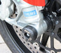 GSG-MOTOTECHNIK | Front wheel pad set | Can also be used with Öhlins fork | Ducati Diavel 2011-2021  | 33E-37E