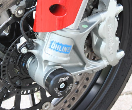 GSG-MOTOTECHNIK | Front wheel pad set | Can also be used with Öhlins fork | Ducati Diavel 2011-2021