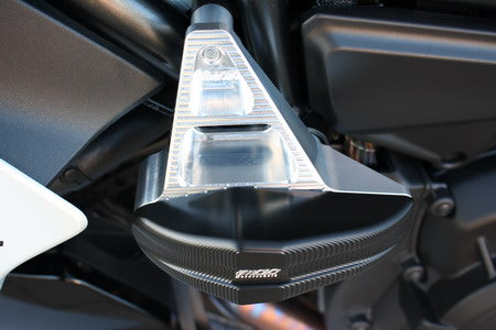 GSG-MOTOTECHNIK | Streetline crash pad set | Ducati Diavel 1260/S 2019-2021 | 1505040-D35-SH
