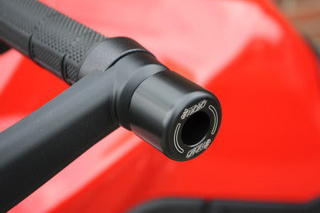 GSG-MOTOTECHNIK | Handlebar end pieces for hand protectors | Ducati Multistrada V4 2021-Up | LD35-33-D39