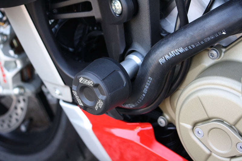 40602-D38 | GSG-MOTOTECHNIK | Crash pad set | Ducati Streetfighter V4/S 2020-2021