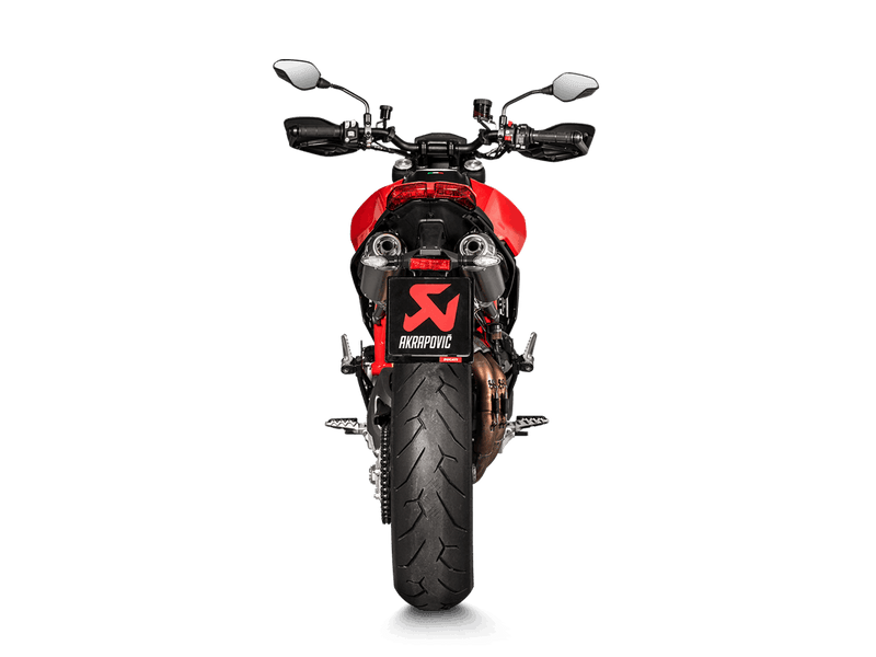 S-D9SO11-HCBT | AKRAPOVIC | Ducati Hypermotard 950 / 950 SP 2019 -2020 Slip-On Line (Titanium)