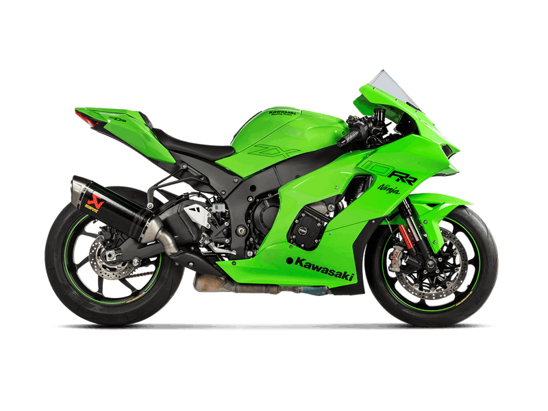 S-K10SO27-HRC | AKRAPOVIC | Kawasaki ZX-10R 2021-25 Slip-On Line (Carbon)