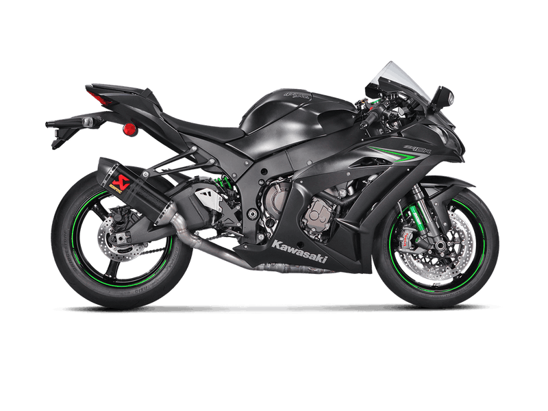 P-MBK10E2 |  AKRAPOVIC | Kawasaki Ninja ZX-10RR 2017 -2020 Muffler bracket with Muffler clamp (Carbon)