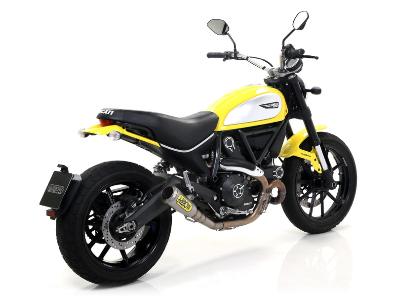 71198PR | ARROW EXHAUST | Ducati scrambler 800 2015-16 | Pro-Race Silencer