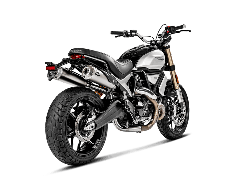 L-D11SO3 | AKRAPOVIC | Ducati Scrambler 1100 2018 -2020 Optional Link Pipe (SS)