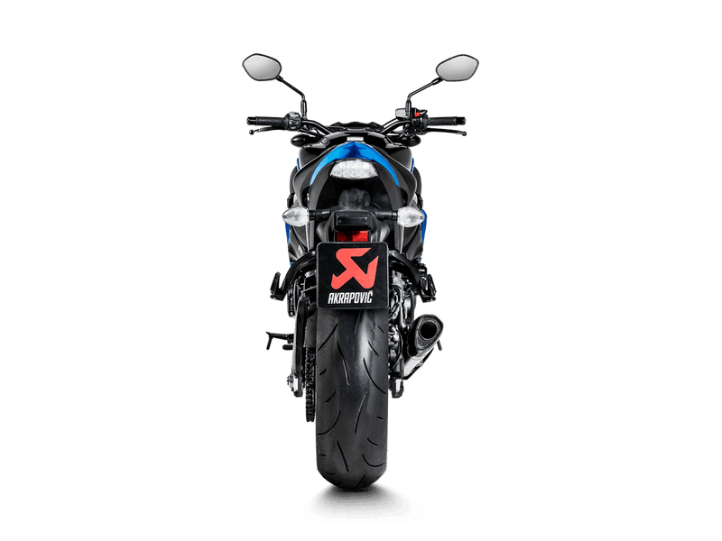 S-S10SO15-HAPT/1 | AKRPOVIC |Suzuki GSX-S 1000 / F 2015 -2020 Slip-On Line (Titanium)