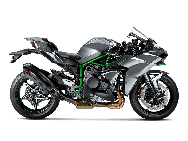 S-K10SO15-HX2C | AKRAPOVIC  | Kawasaki Ninja H2 2015 -2020 Slip-On Line (Carbon)