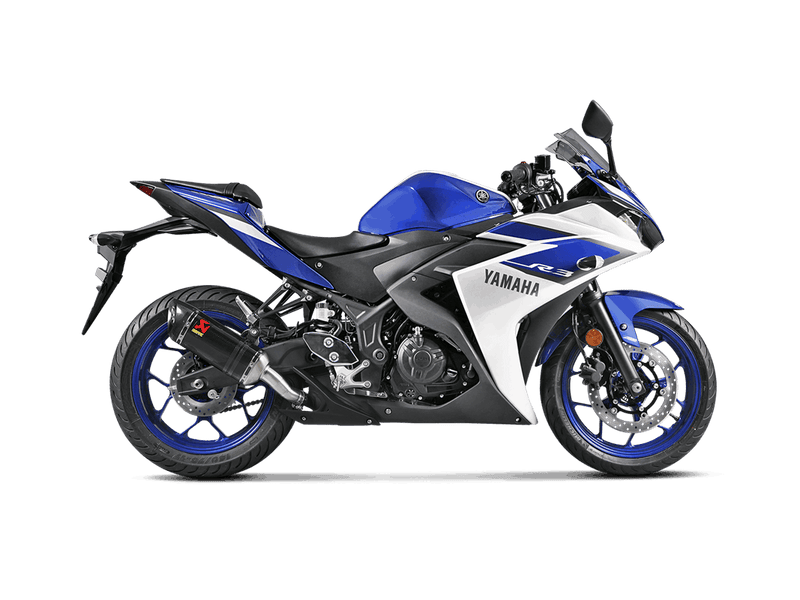 S-Y2SO16-HAPC/1 | AKRAPOVIC | Yamaha YZF-R3 2015 -2018 Slip-On Line (Carbon)