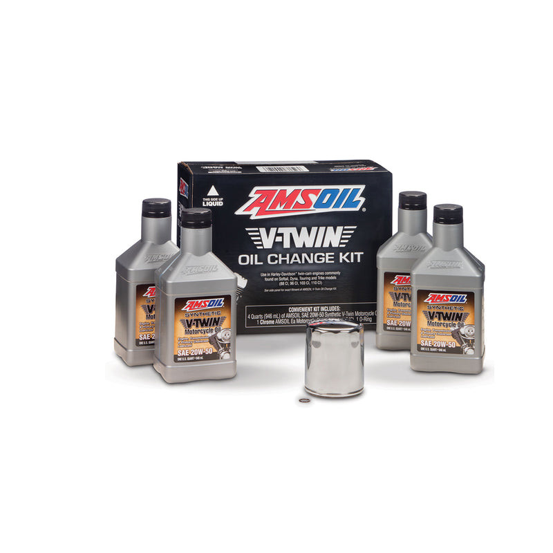HDCK | AMSOIL V-Twin Oil Change Kit