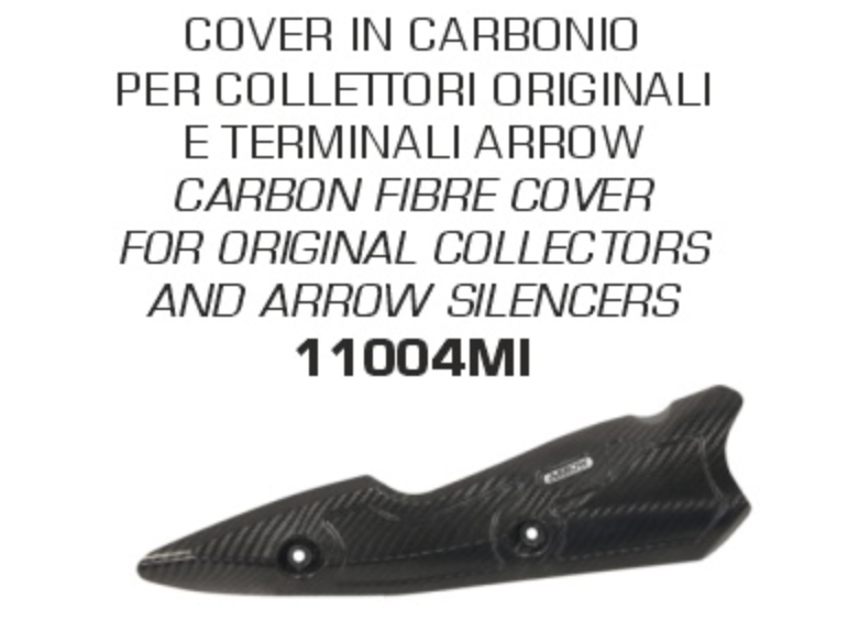 11004MI | ARROW EXHAUST | Kawasaki Z 900 2020/2024 | Head Sheild