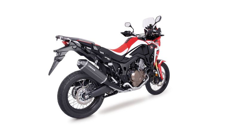 Remus Exhaust | Honda CRF Africa Twin - Remus Carbon Okami Slip-on + stainless steel header (2-1)