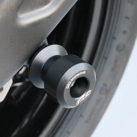 GSG-MOTOTECHNIK | Plastic rear stand mount / swing arm protection  | Kawasaki Ninja 650 2017-2021 | HSKP-8