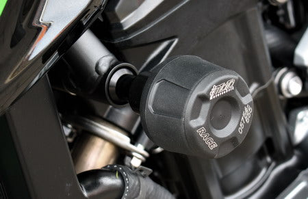 40602-K68-SH | GSG-MOTOTECHNIK | Duo Safety crash pad set | Kawasaki  Z900 2017-2023