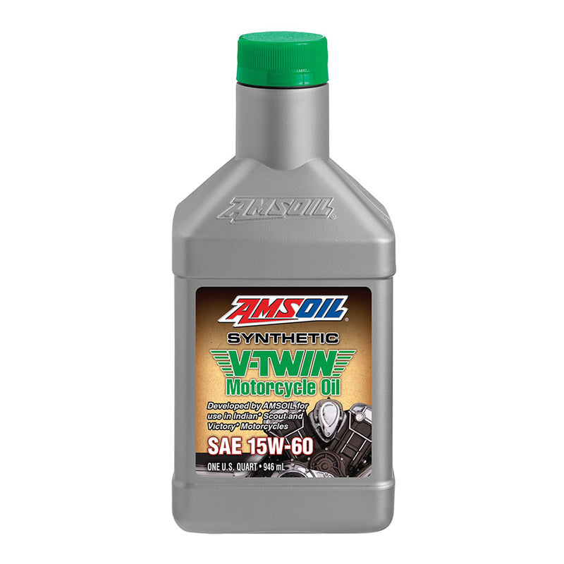 MSVQT-EA | Amsoil | 15W-60 Synthetic V-Twin Motorcycle Oil | MFG:04/23
