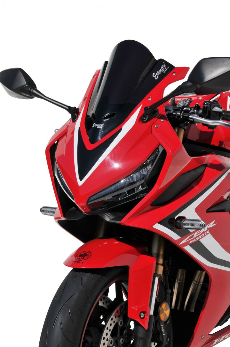 Ermax  Windscreen | Ermax Aeromax Original Size Windshield for CBR 650 R 2019-2020 – Light Black